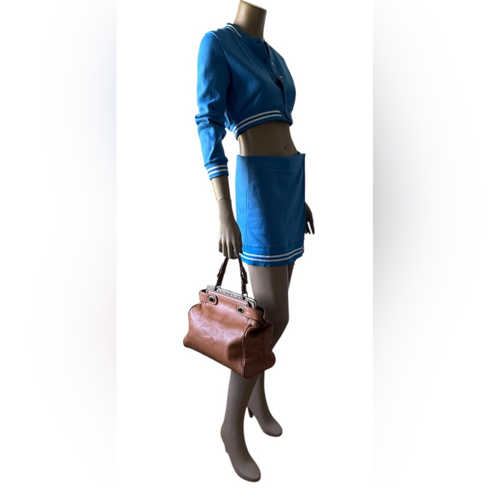 Talbots Tan Leather Shoulder Bag - Picture 3 of 15